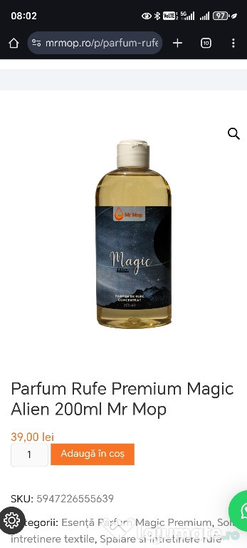 Parfum de rufe concentrat Magic premium