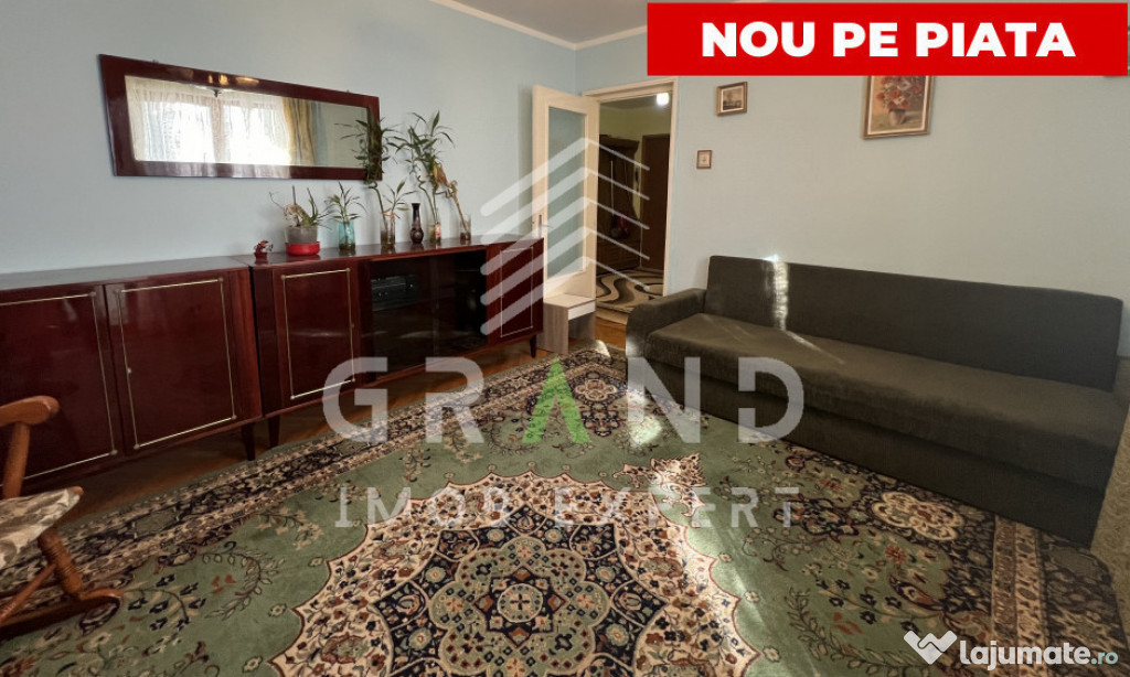 Ap 3 camere,decomandat,BALCON,zona Manastur/PARANG