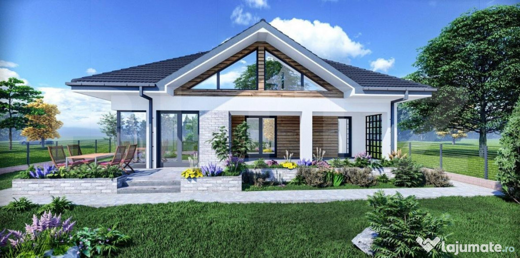 Teren+proiect casa de vanzare in Rasnov