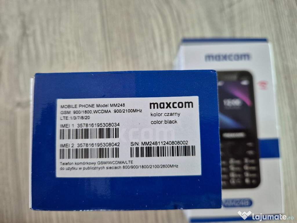Telefon Mobil Maxcom MM248 Nou Sigilat