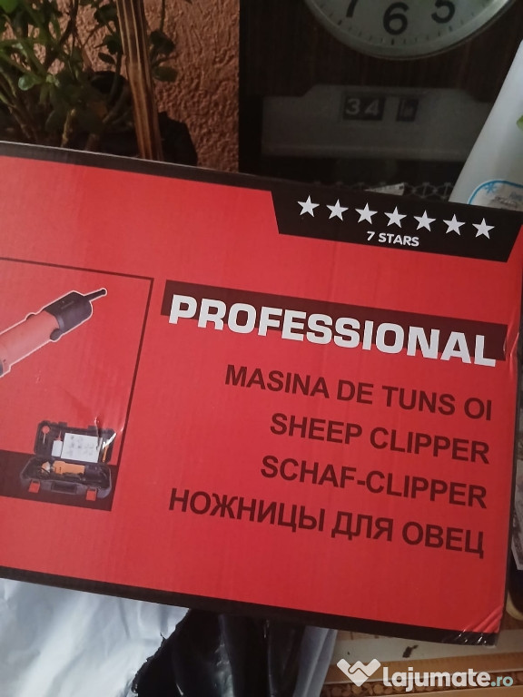 Mașină de tuns profesionala de tuns câini și oi