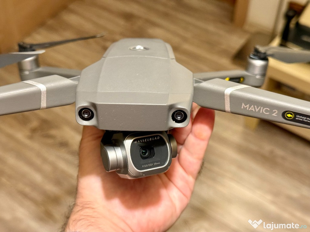 Drona DJI Mavic Pro 2 Fly More Combo Impecabila - 3 baterii + geanta