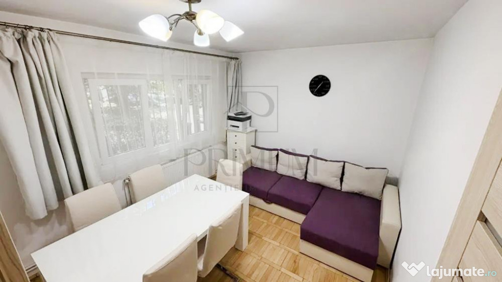 LIPOVEI - 3 camere - decomandat - renovat - centrala proprie