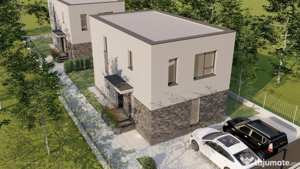 Casa individuala P+1 Teren 250 mp Popesti Leordeni