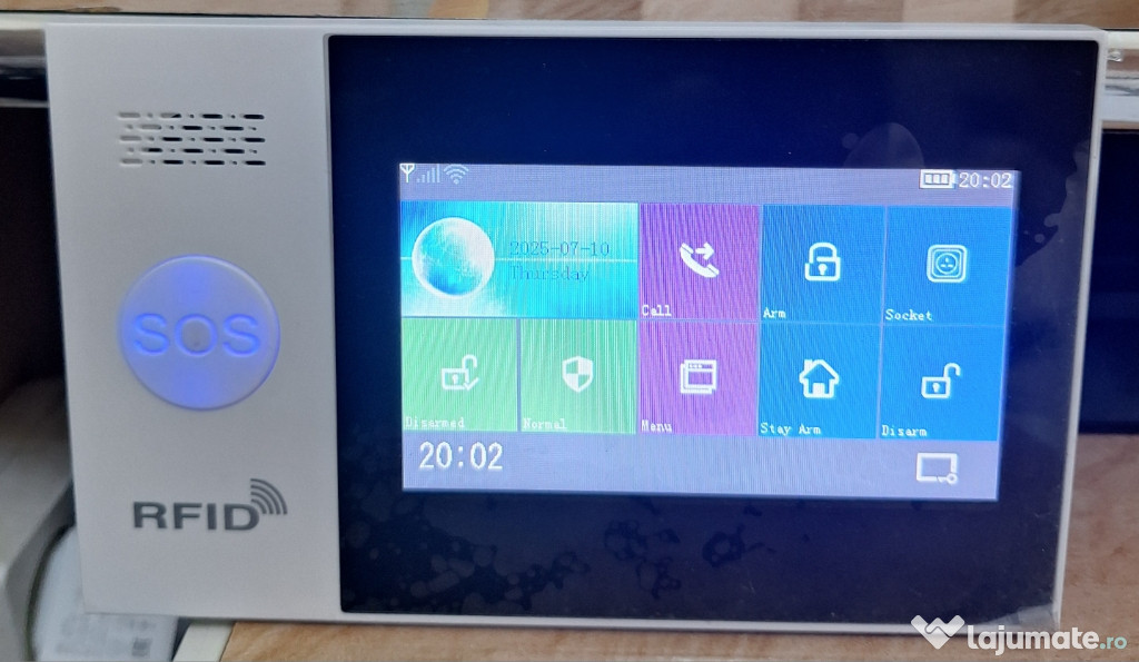 Sistem alarma smart