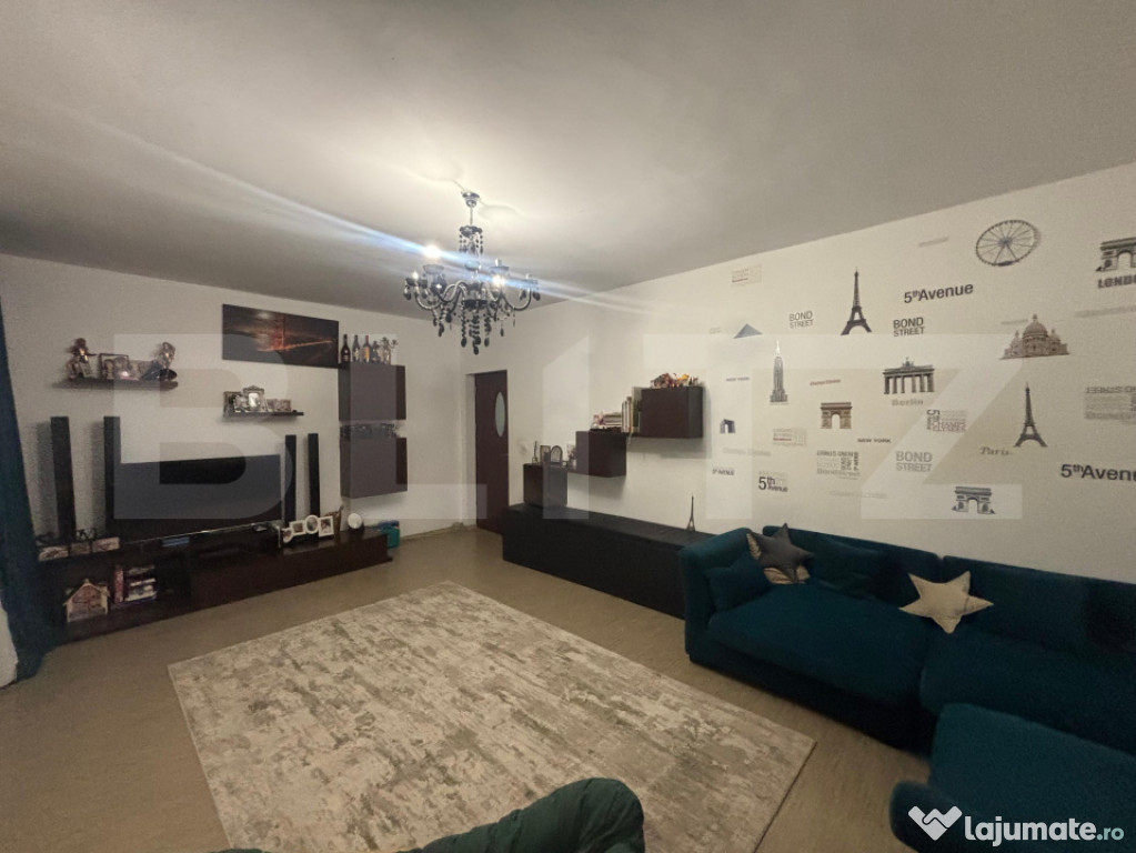 Apartament decomandat, 2 camere, 75 mp, zona Magnolia