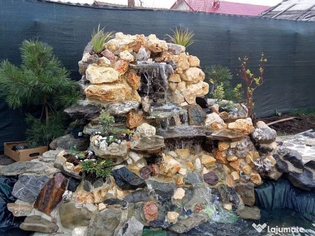 Cascade din piatra naturala