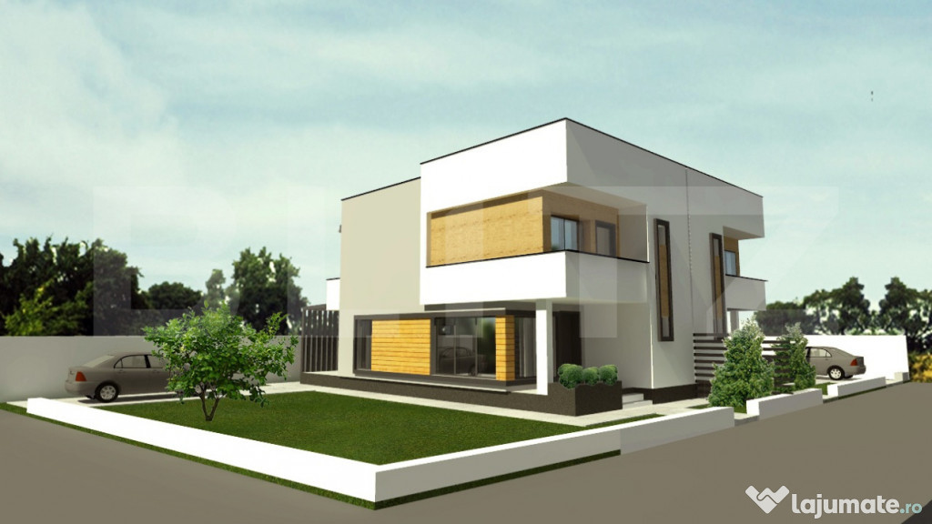 Casa premium P+E, 279 mp teren, Pielesti (cartier rezidentia