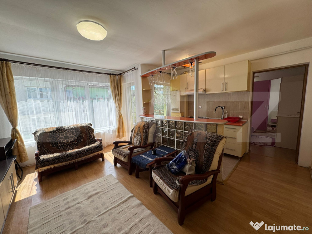 Apartament 2 camere, 40 mp, priveliste frumoasa, zona Stejar