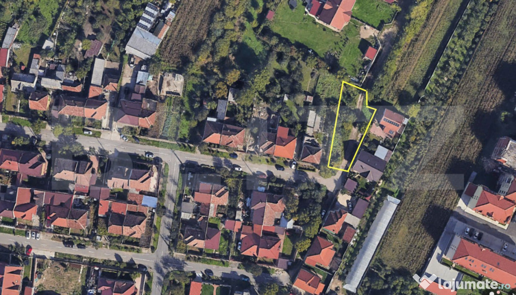 Teren intravilan de vânzare –zona Strada Barițiu, 810 mp
