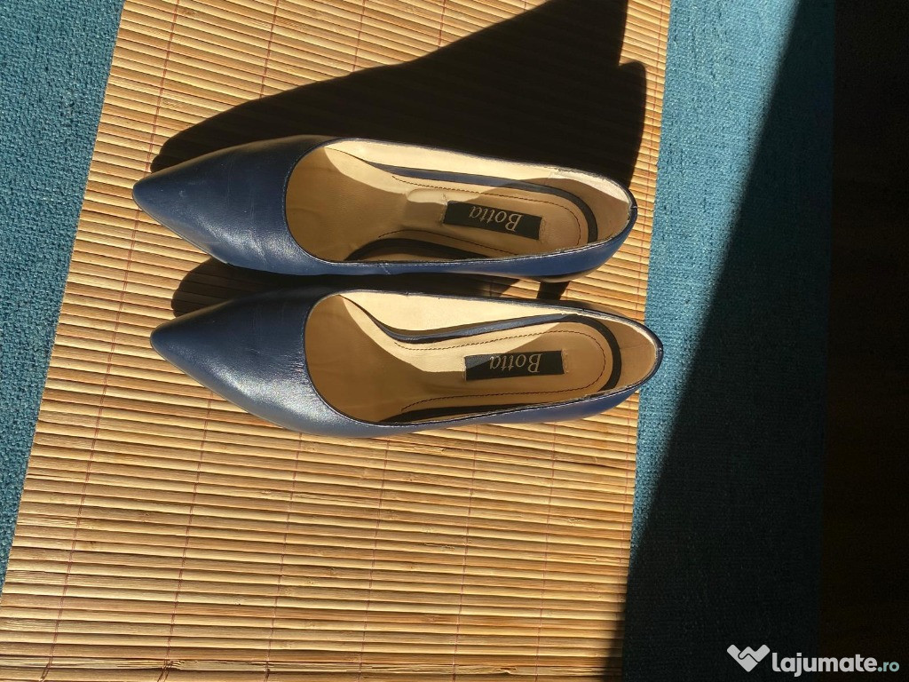 Pantofi eleganti bleumarin 36