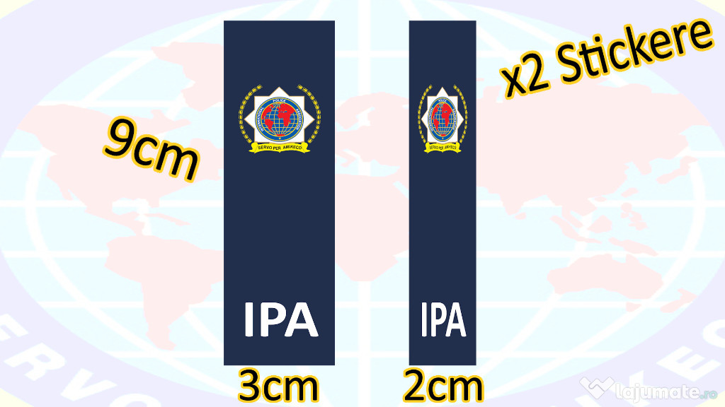 Stickere Masina IPA