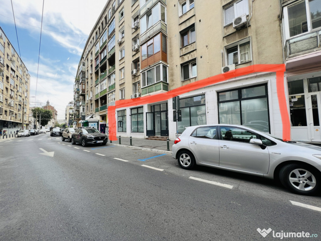 Spatiu comercial situat central, cu vitrina & vizibilitate.