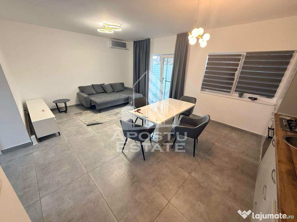 Triplex cu 3 camere,2 bai,mobilat si utilat,Dumbravita