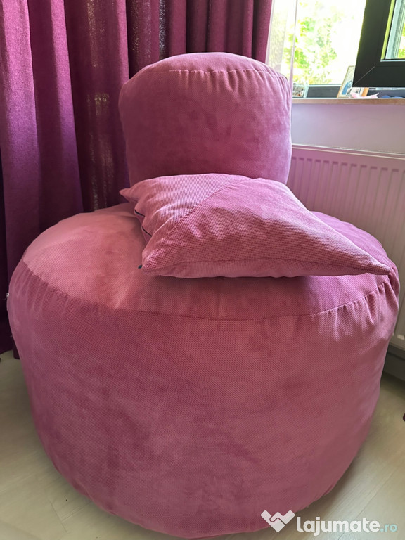 Set perna fotoliu, perna picioare si perna decorativa