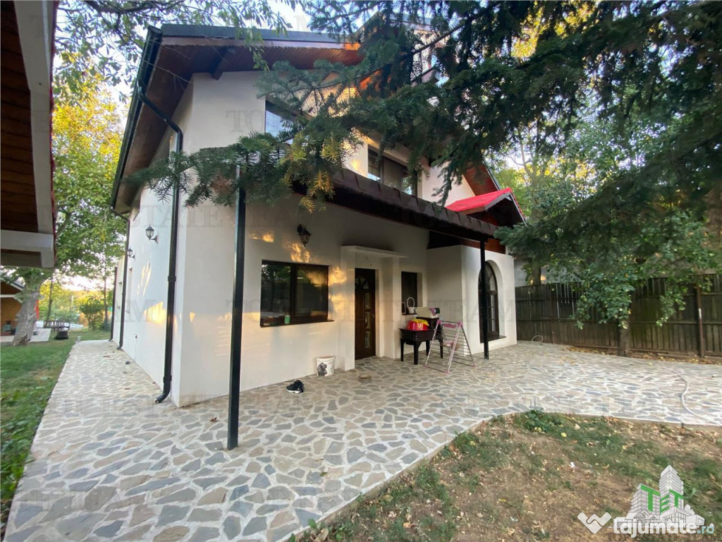 Casa moderna, utilata si mobilata, cu teren de 1000 mp in sa