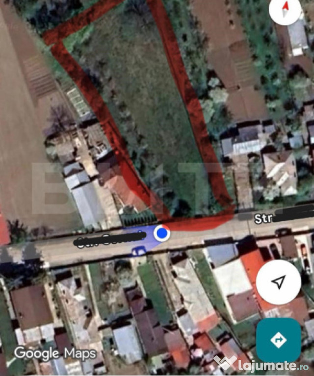 Teren intravilat 1777 mp, front 16 m, zona centru Aricestii