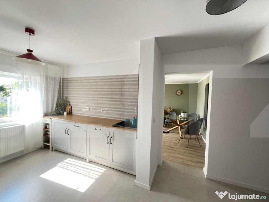 Apartament de 3 camere, Etaj 3,Botosani