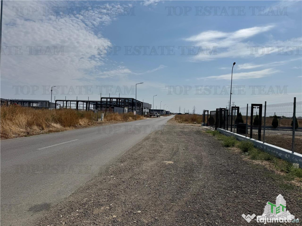 Teren industrial de inchiriat langa Centura / Domnesti / Chi
