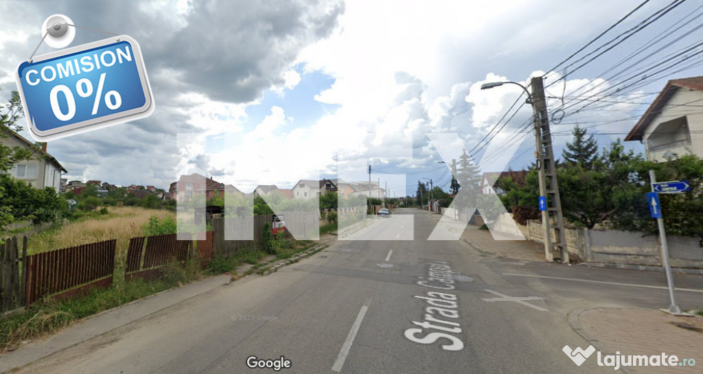Teren strada Campului TRIVALE | 465 mp