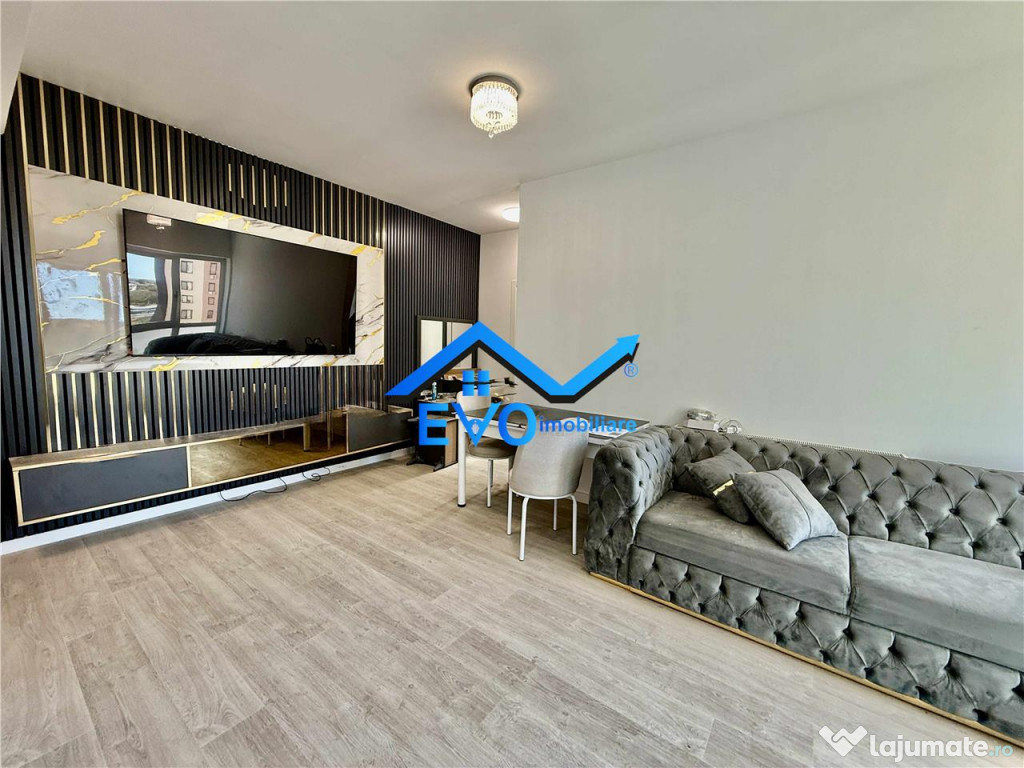 Se vinde, apartament 2 camere, bloc nou, intabulat, mobilat