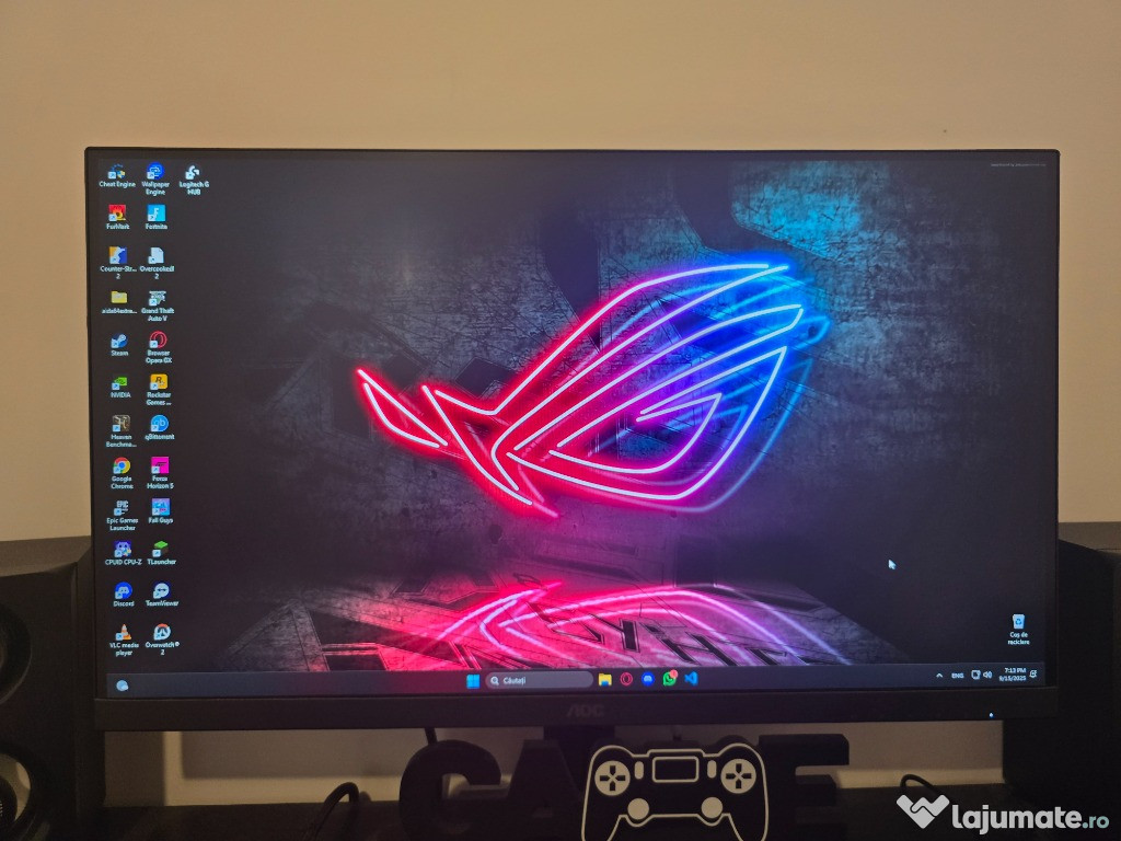 Setup complet de gaming