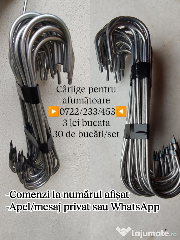 Cârlige pentru afumătoare