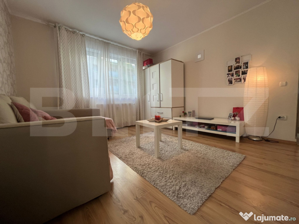 Apartament. cu 2 camere 42mp cu parcare Nufarul