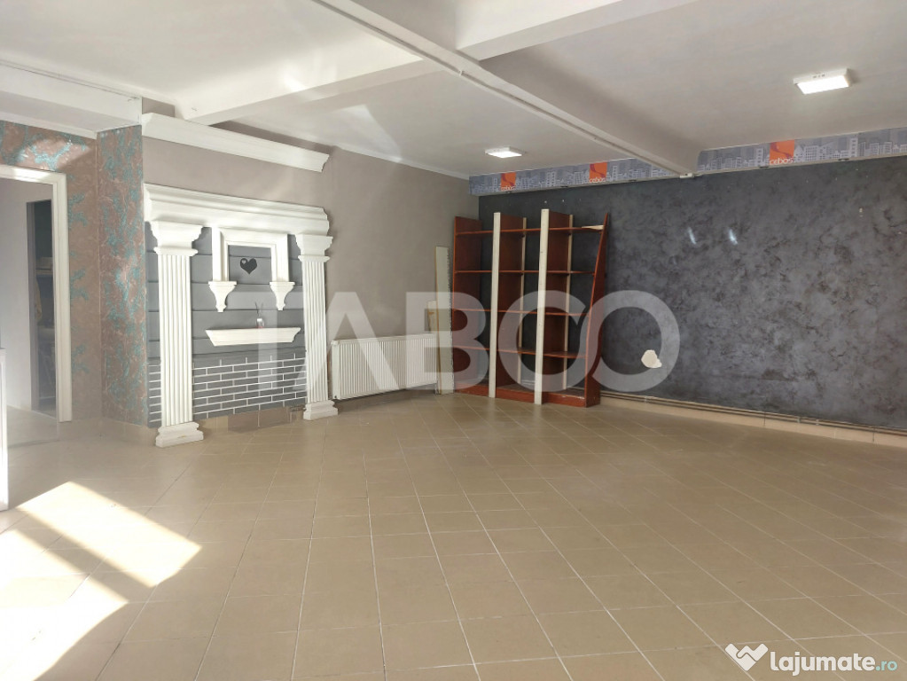 Spatiu comercial de inchiriat 65 mp vitrina la strada Orasul