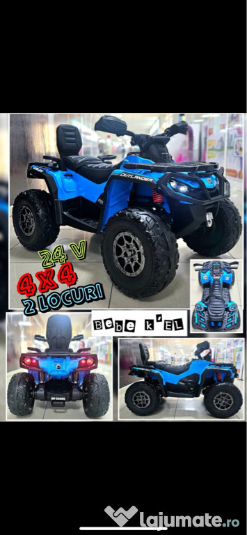 ATV 4x4 24 V pentru copii