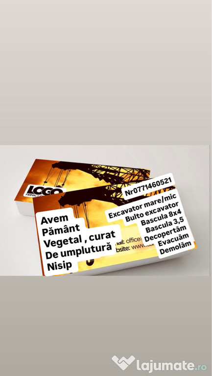 Avem și facem totul la dispoziția dumneavoastră