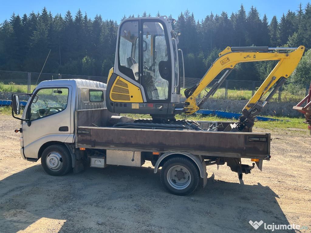 Miniexcavator Wacker Neuson 2200 kg!