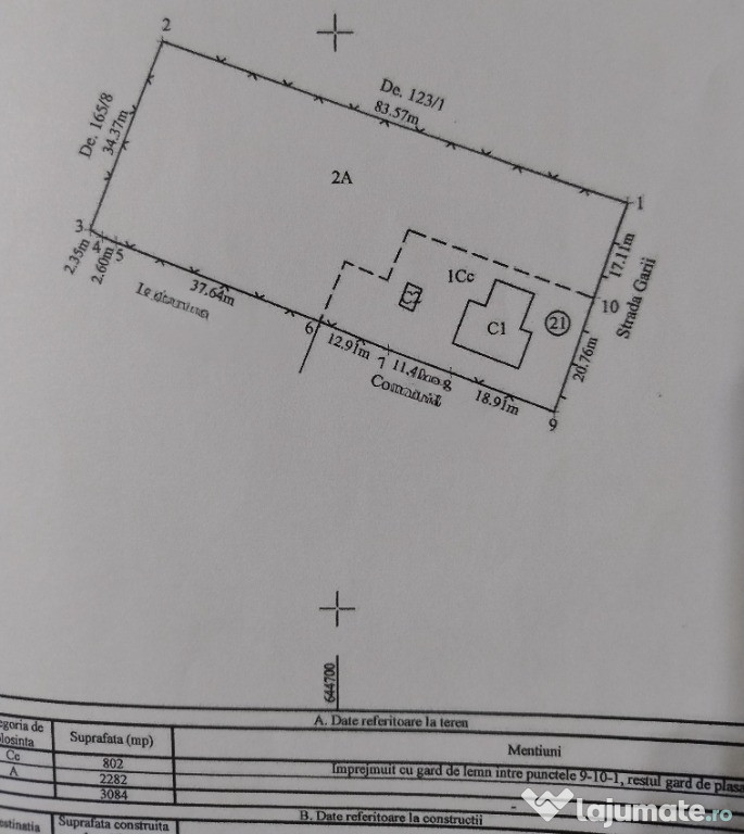 Vând casa in comuna Sfântu Gheorghe, sat Malu, jud. Ialomița