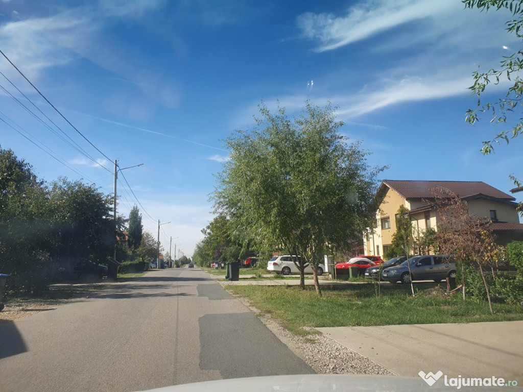 Teren Balotesti,gata de construit,asfalt,toate utilitatile