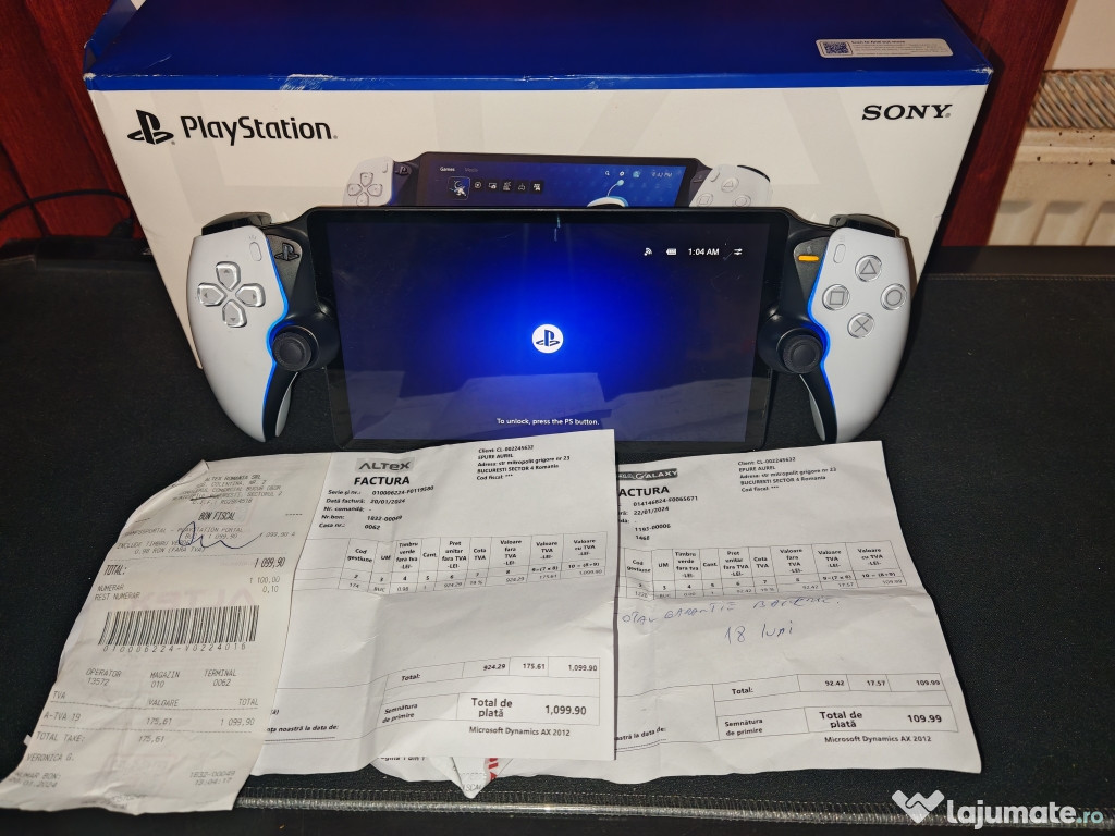 Playstation 5 Portal/Ps Portal pentru PS5 cu garanție 2 ani și 3 luni