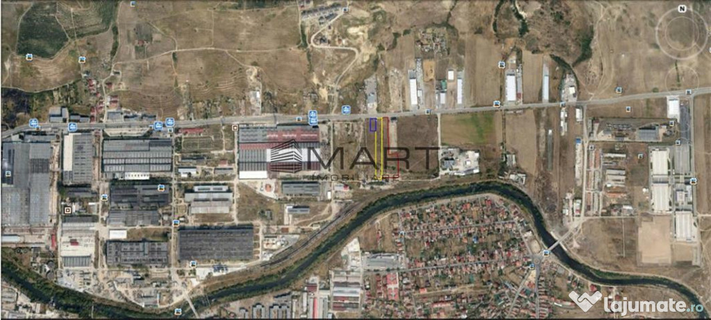 Teren intravilan 10800mp Blv. Muncii
