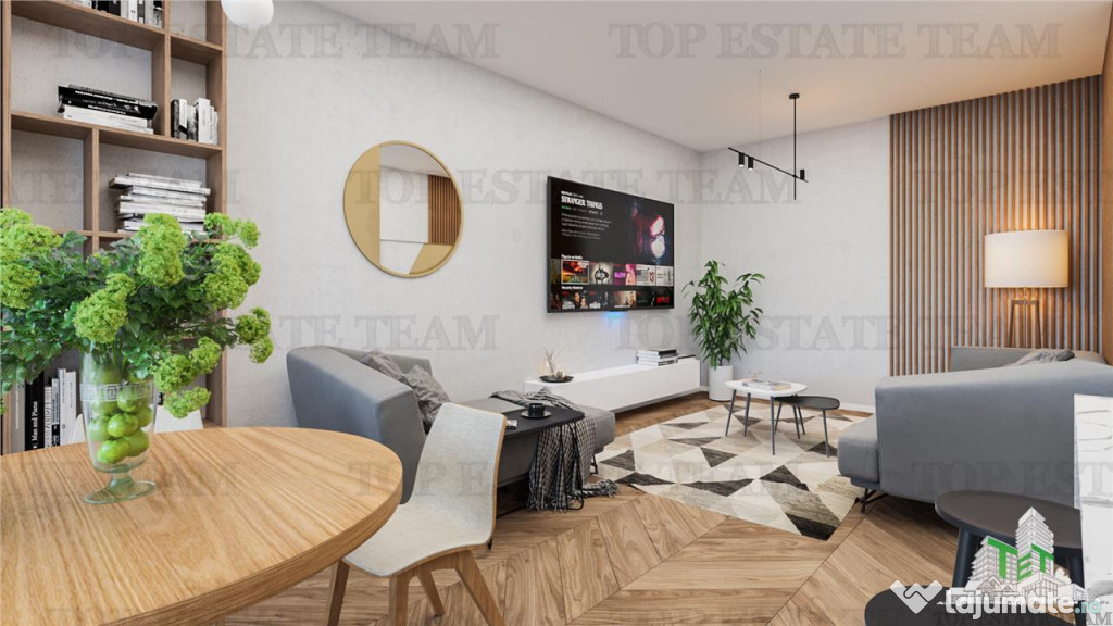 Apartament 2 camere spatios 63mp utili balcon bloc nou secto