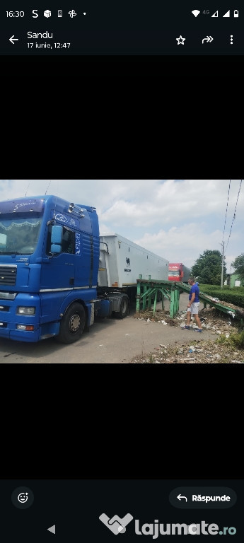 Cap tractor Man+semiremorca wielton