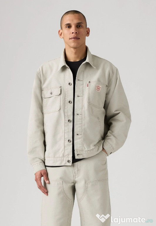Geacă ”SUNRISE TRUCKER” Levi's® Workwear, gri, oversized