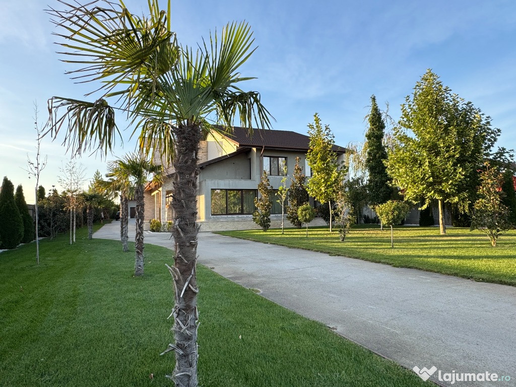 Vila S+P+1E, finisaje de lux, teren - 3000 mp, zona Platou Strehareti