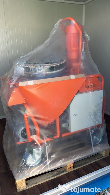 Masina de tencuit trifazica, Bisonte, PCS K4, 400v Noua + Piese