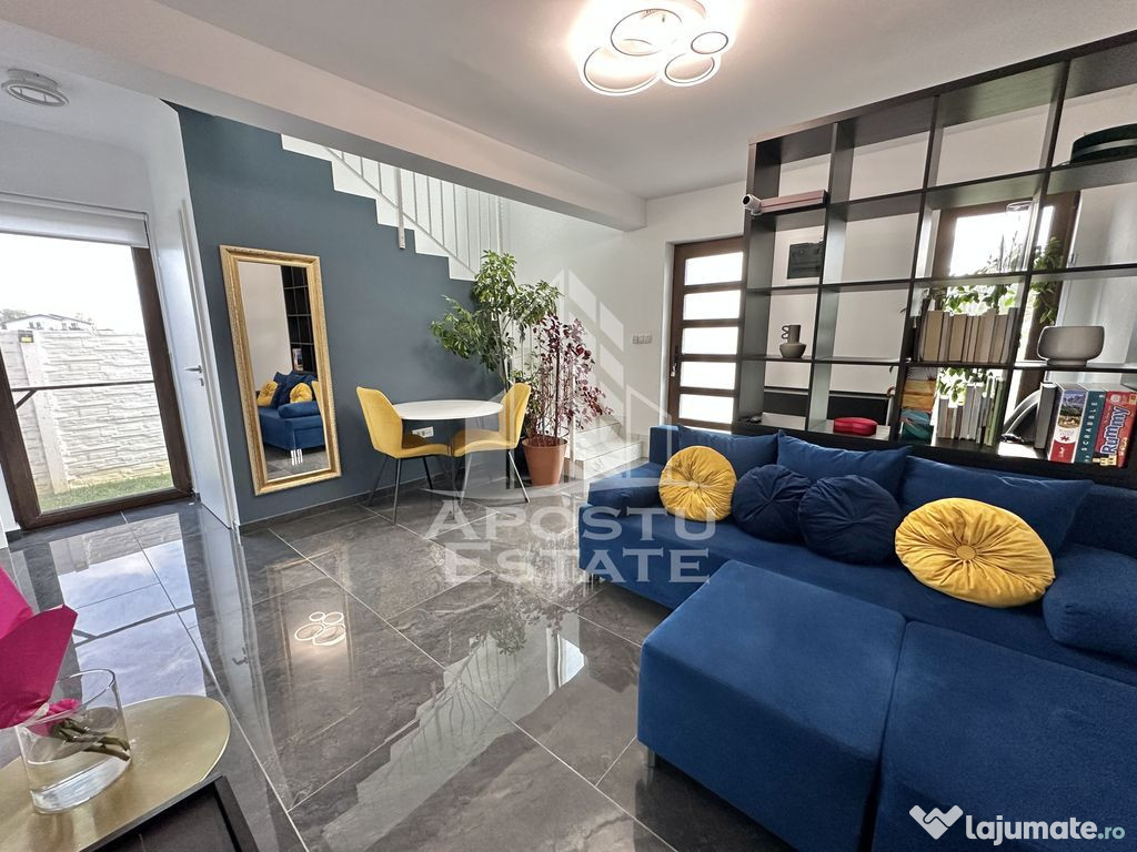 Duplex cu 3 camere si 2 bai complet mobilat si utilat in ...