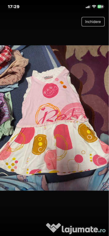 Rochița bebe 6-9 luni, nouă