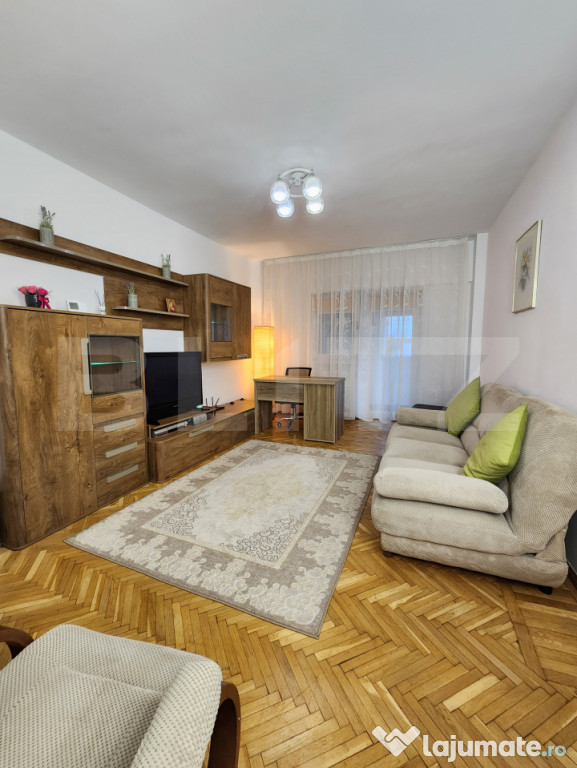 Apartament de inchiriat, 56mp, decomandat, ultracentral