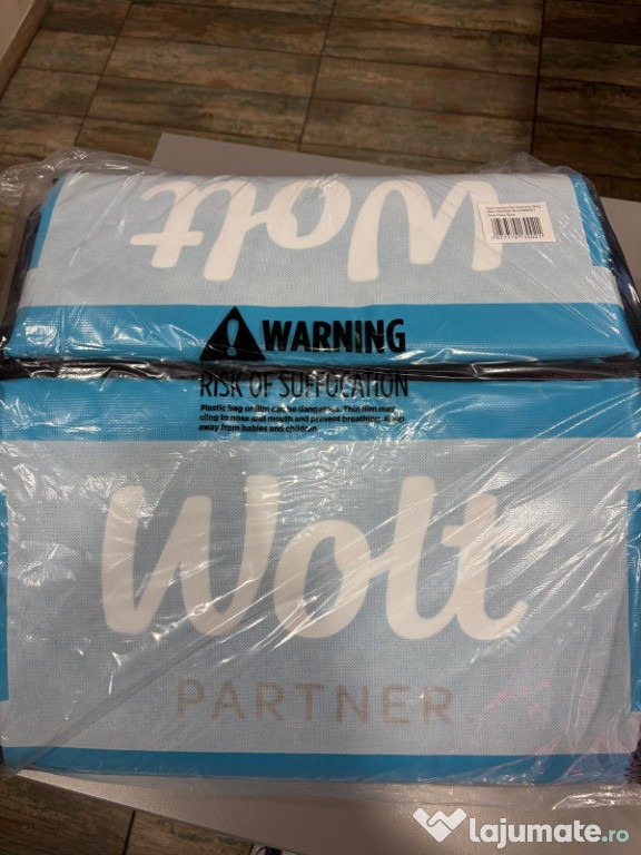 Genti livratori Glovo, Tazz, Wolt – noi, izoterme, pentru delivery