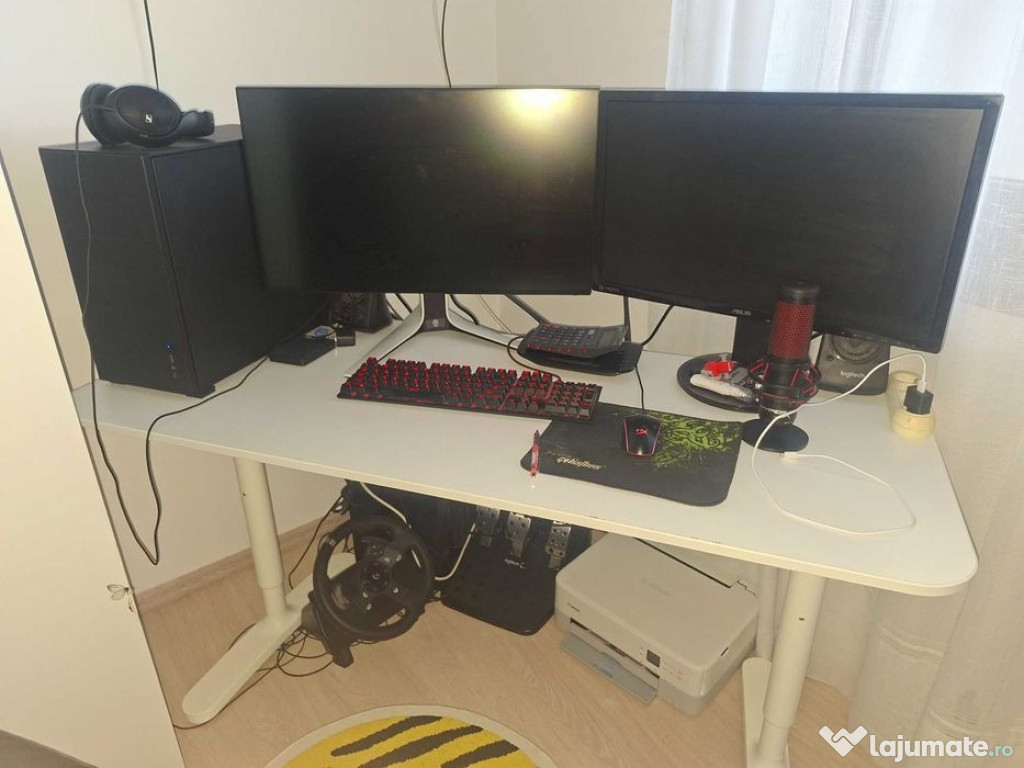 Vand birou elev de la ikea