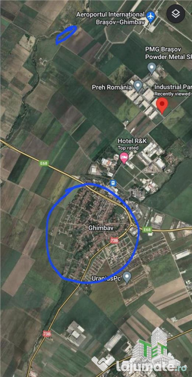 Teren cu potential strategic – dezvoltare comerciala la...