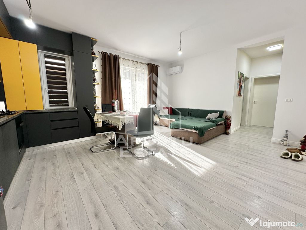 Apartament cu 2 camere mobilat si utilat cu gradina propr...
