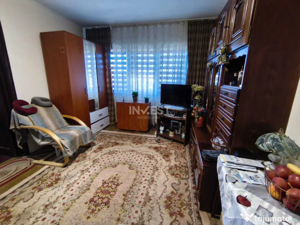 Apartament 2 camere-etaj 1-bloc fara risc-Podu Ros