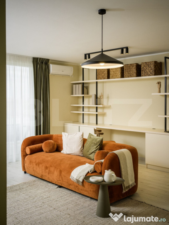 Apartament de inchiriat mobila si finisaje de lux Mosnita No